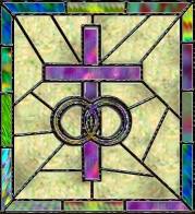 Stained Glass Cross